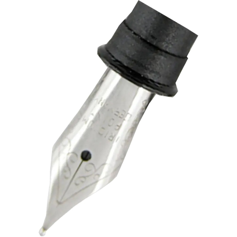 Edison Fountain Pen – Polished Steel – #5 Nib Extra Fine