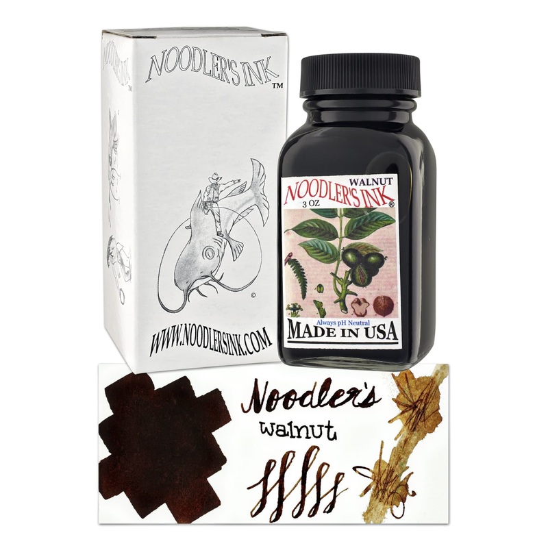 Noodler’s Walnut Fountain Pen Ink – 3oz Bottle