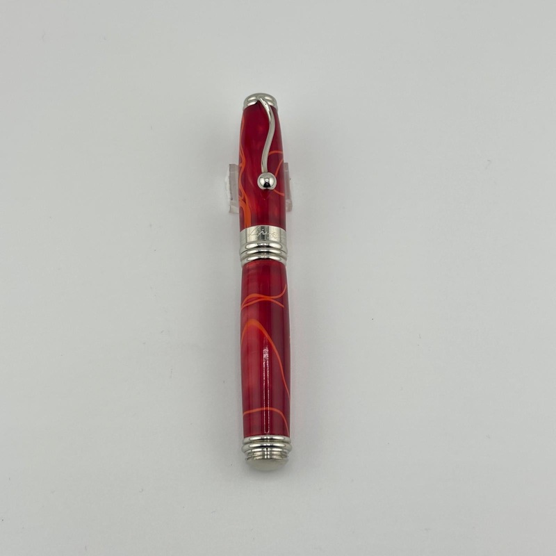 Jean Pierre Lepine Indigo Red Swirl Miniature Pen – Fountain Pen