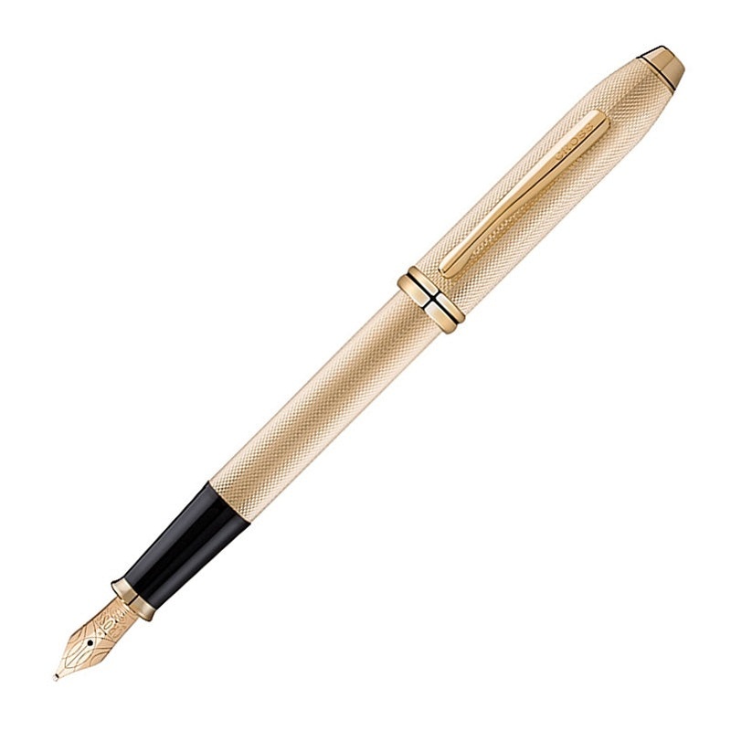 Cross Limited Edition 20th Anniversary Townsend Fountain Pen, Heavy Gold Plate