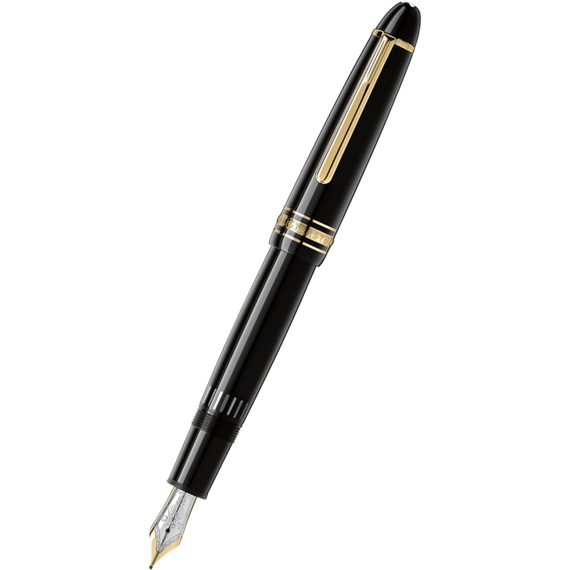 Montblanc Meisterstuck Fountain Pen – Black – Gold Trim – LeGrand – 146 Extra-Fine