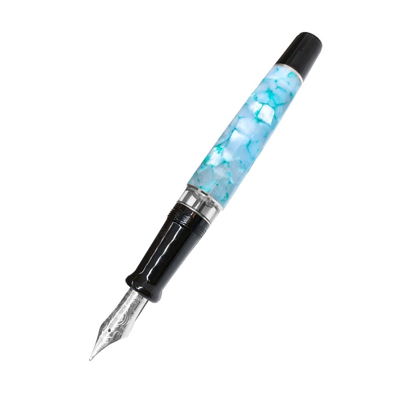 Aurora Optima Sun Moon Lake Fountain Pen – Daybreak Broad
