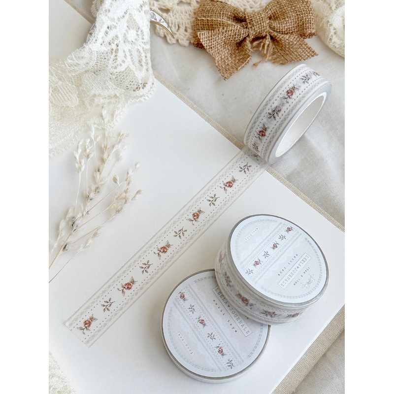 Leelajournals – Laces & Roses Red Washi Tape