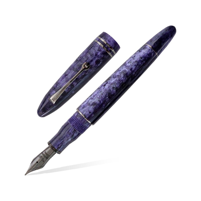 Leonardo Furore Grande Fountain Pen – Purple RT Fine