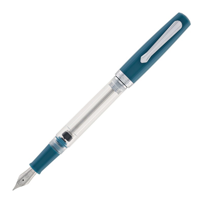 Nahvalur Original Plus Fountain Pen in Aquamarine 1.1mm Stub