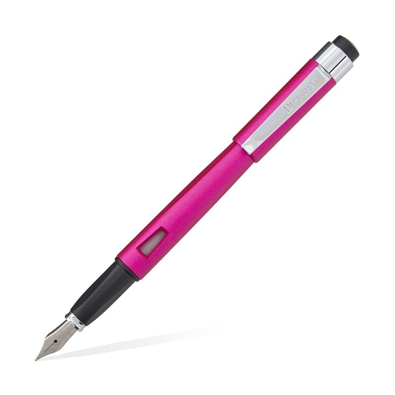 Diplomat Magnum Fountain Pen – Hot Pink Fine