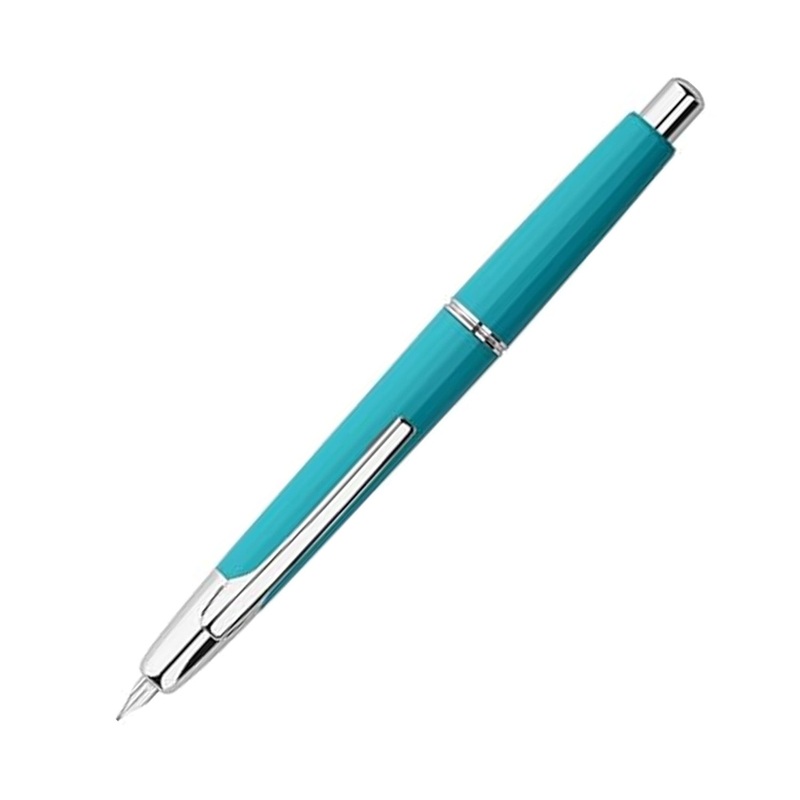 Majohn (Moonman) A2 Fountain Pen – Peacock Blue CT Extra Fine