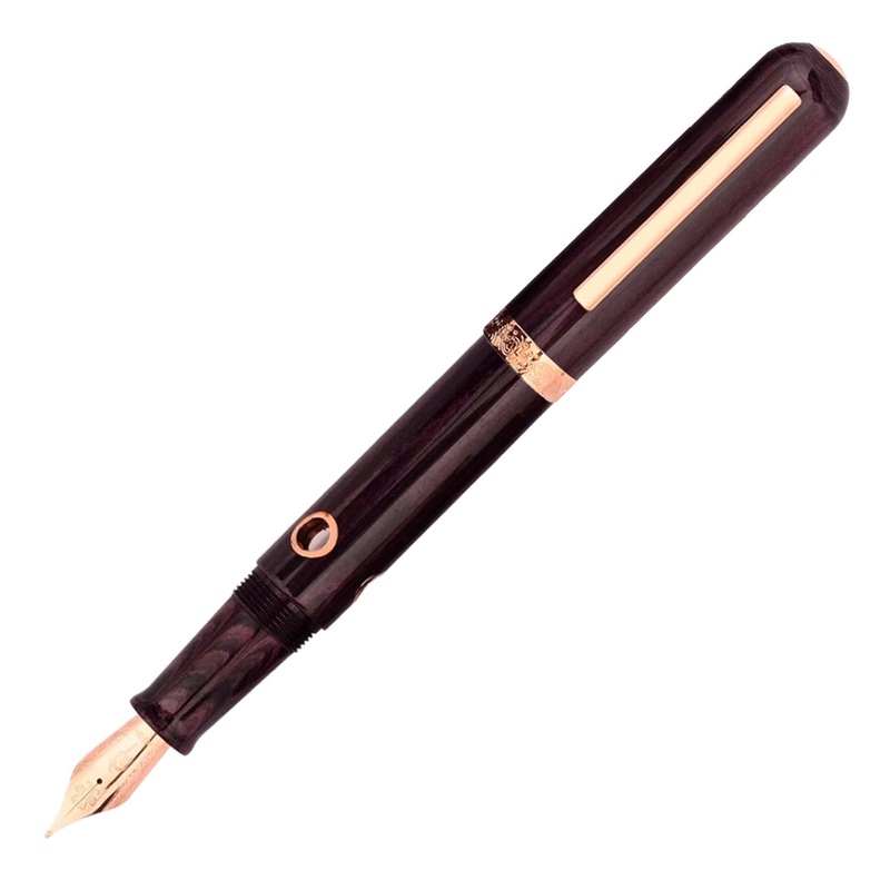 Nahvalur Nautilus Fountain Pen – Stylophora Berry Fine