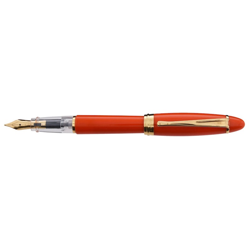Aurora Ipsilon Demo Colors Fountain Pen – Enthusiastic Orange Extra Fine