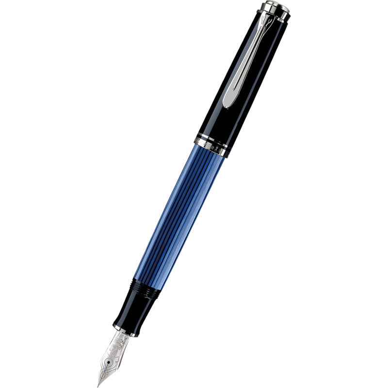 Pelikan Souveran Fountain Pen – M805 Black/Blue Extra-Fine