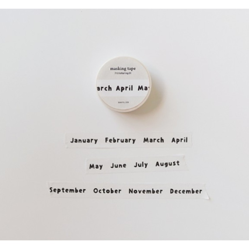 Suatelier Masking Tape – lettering.01