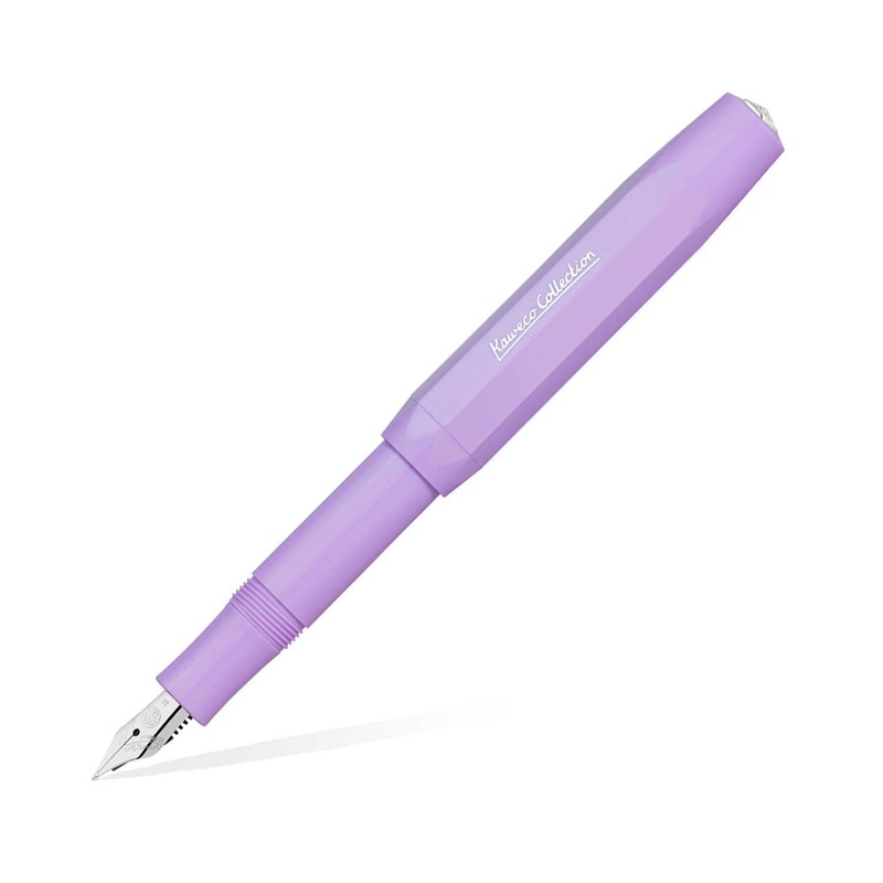Kaweco Collection Fountain Pen with Optional Clip – Light Lavender (Special Edition) Fine