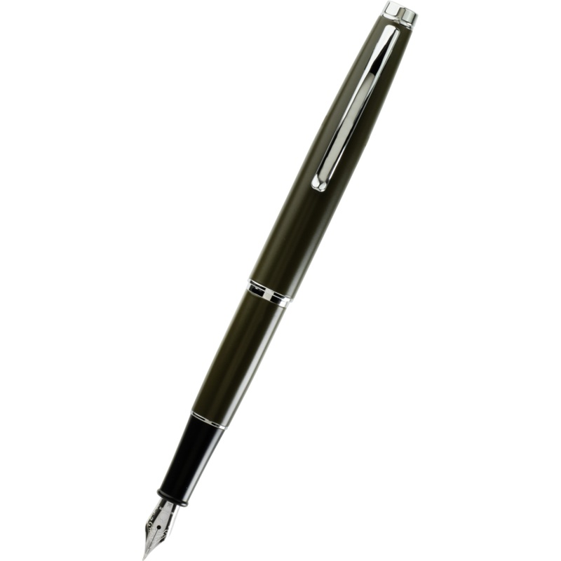 Monteverde Dakota Fountain Pen – Military Green Extra-Fine