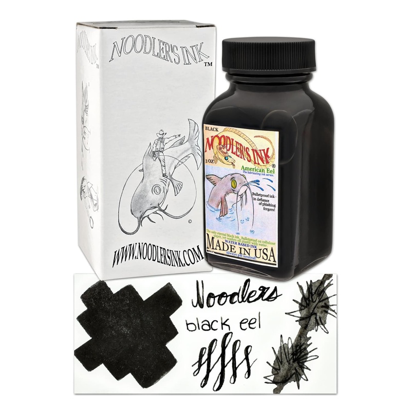 Noodler’s Black Eel Fountain Pen Ink – 3oz Bottle