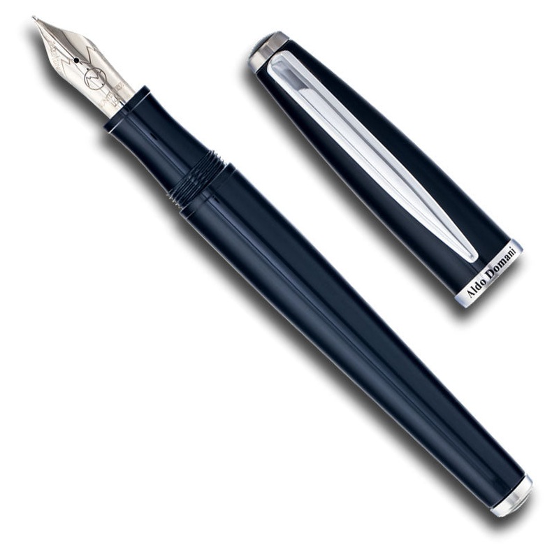 Monteverde Aldo Domani Fountain Pen Black Broad