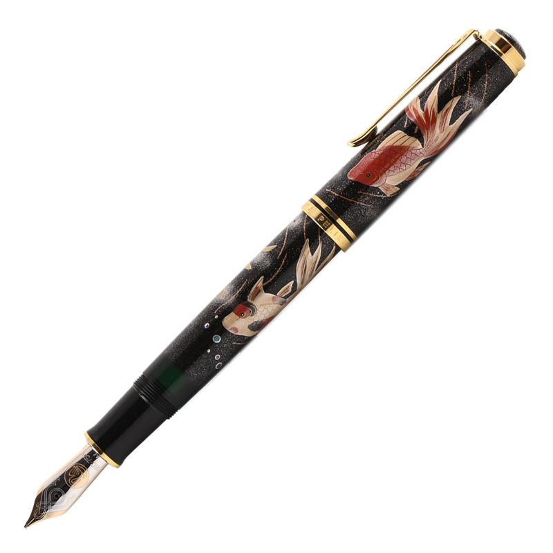 Pelikan M1000 Maki-e Fountain Pen – Goldfish (Limited Edition) Medium