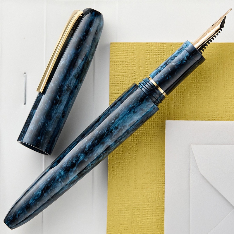 SCRIBO PIUMA Fountain Pen – Agata (Limited Edition) 14k Flex Extra-Fine