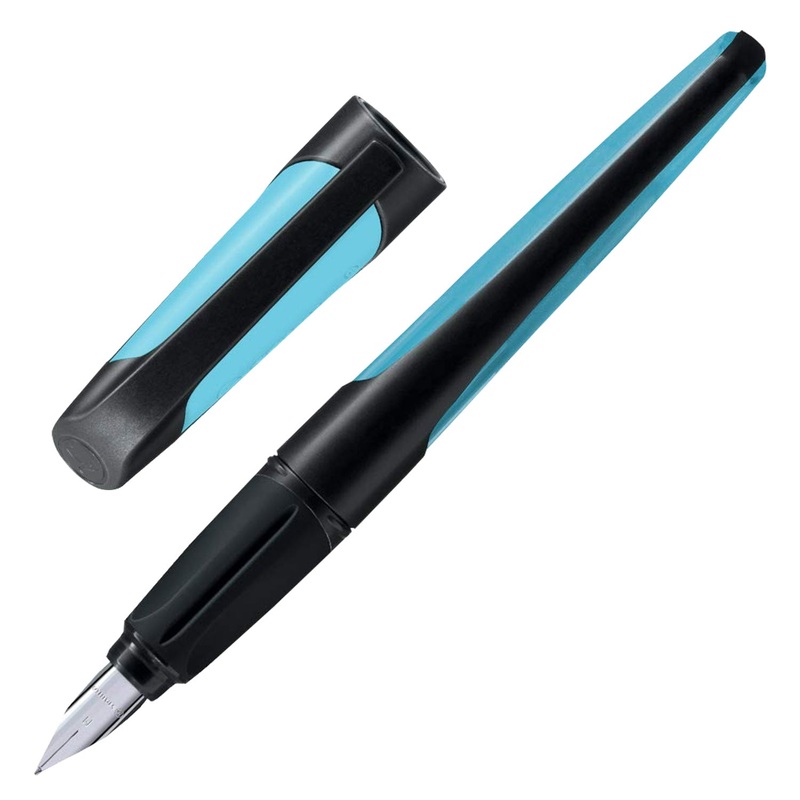 Stabilo Easy Buddy Fountain Pen – Black & Light Blue Medium