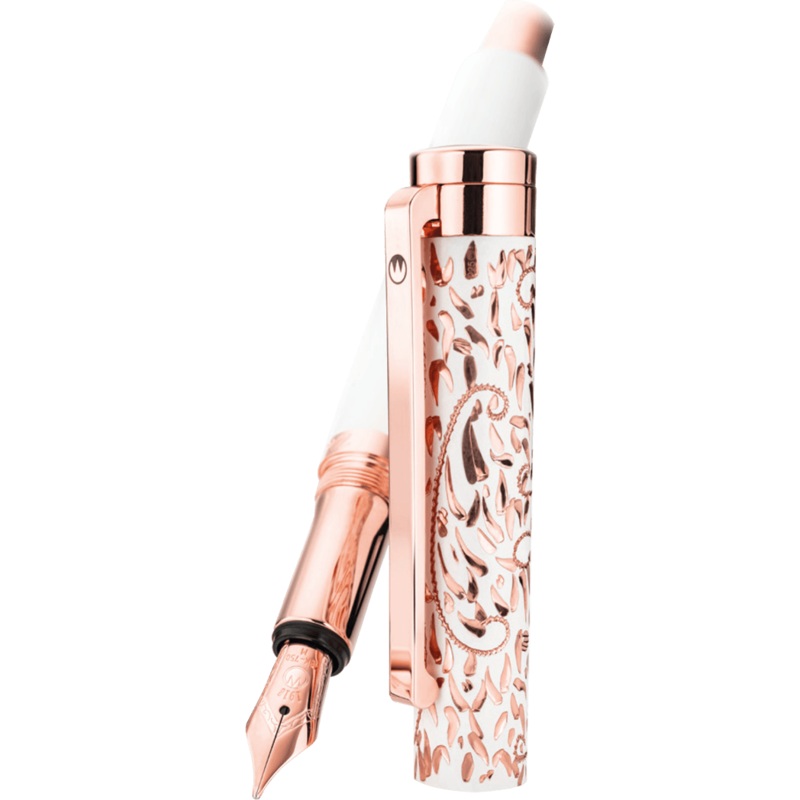 Waldmann Xetra Vienna Fountain Pen – Lady – Rose Gold Trim Extra Fine