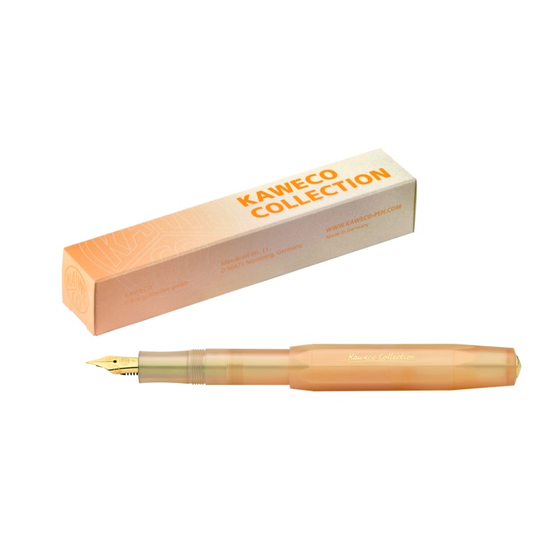 Kaweco Collection Sport Fountain Pen Apricot Pearl Extra Fine