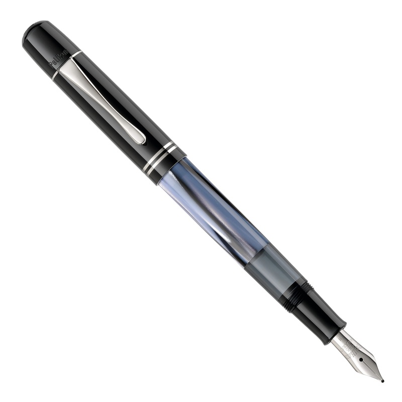 Pelikan Souvern Special Edition M101N Grey-Blue – Fountain Pen Broad