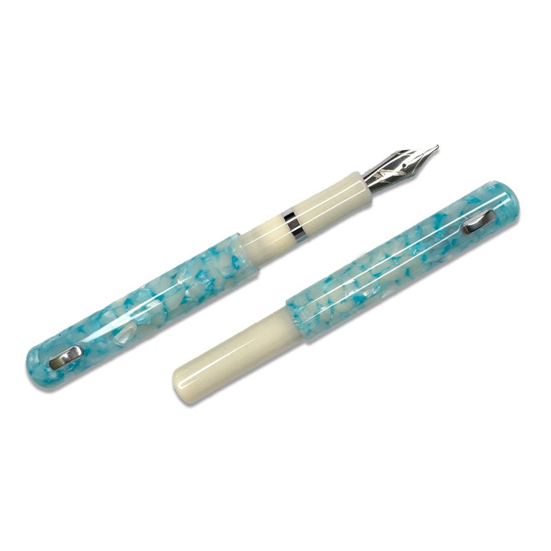 Pencket Fountain Pen (Turquoise) – Stub 1.1mm