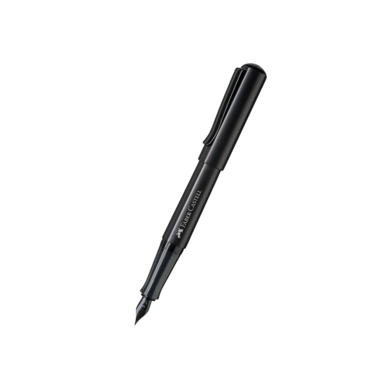 Faber-Castell Hexo Black Matt Fountain Pen Extra-Fine