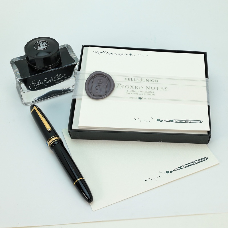 Boxed Note Cards (6ct.) Fountain Pen