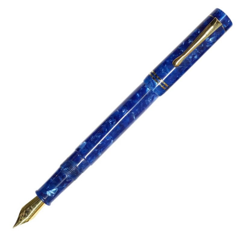 Click Renaissance Fountain Pen – Batic Blue GT Extra Fine