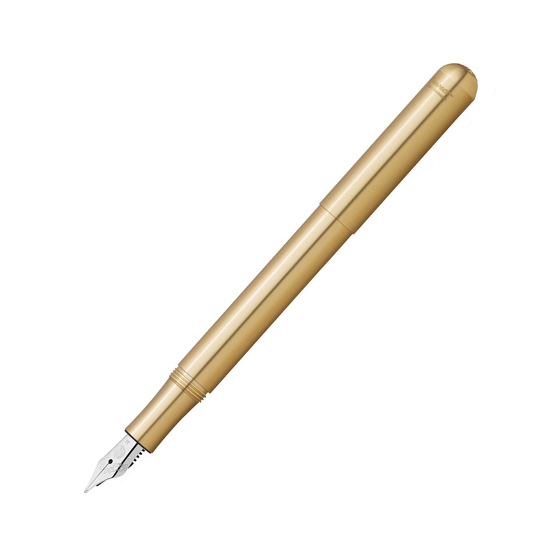 Kaweco Liliput Fountain Pen with Optional Clip – Eco Brass Fine