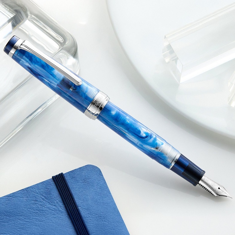 Sailor Veilio Fountain Pen – Blue (Limited Production) Fine