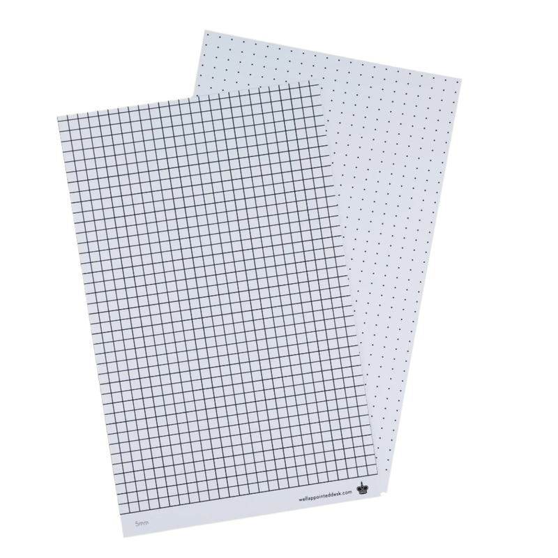Well Appointed Desk Writing Guide Sheet Kit (4 Designs, 2 Sheets)