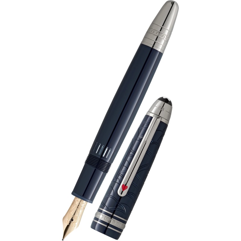 Montblanc 146 Meisterstuck Fountain Pen – Around The World In 80 Days – Dark Blue Resin (LeGrand) 2025 Fine