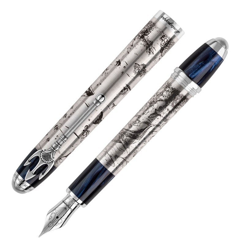 Montegrappa Albert II of Monaco Foundation Fountain Pen – Ocean (Limited Edition) Medium
