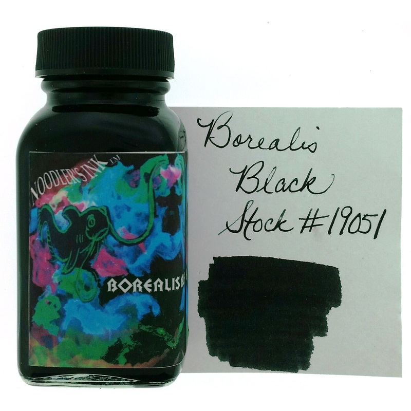 Noodler’s Borealis Black Fountain Pen Ink (3 oz bottle)