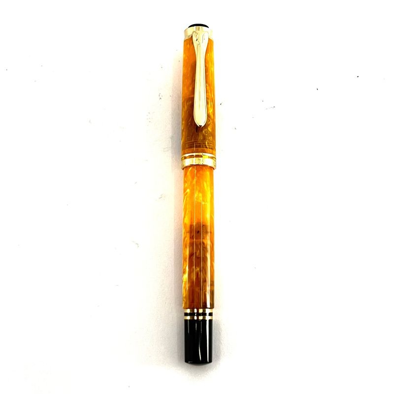 Pelikan Souveran M320 Marbled Orange Fountain Pen
