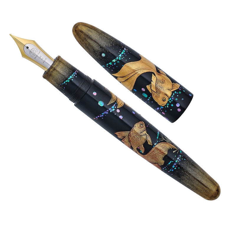 TACCIA Empress Maki-e Fountain Pen – Goldfish Suaka (Limited Edition) Medium