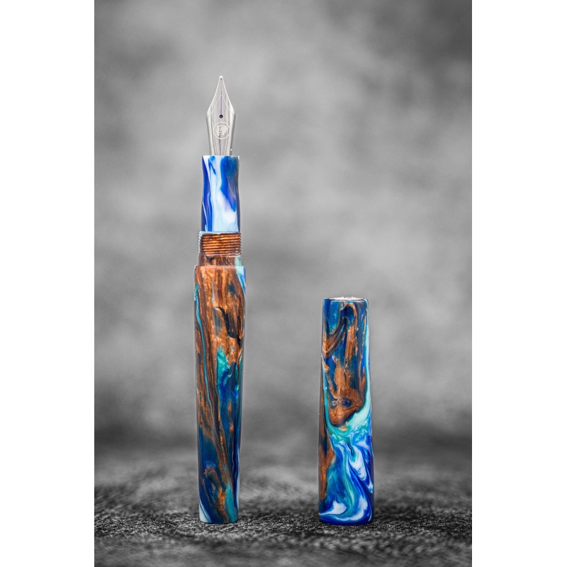 Galen X Studyo Agackakan – Fountain Pen V1 – Tsunami