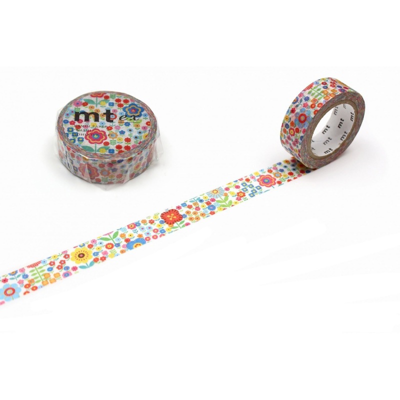 MT EX Washi Tape Mini Flower Garden