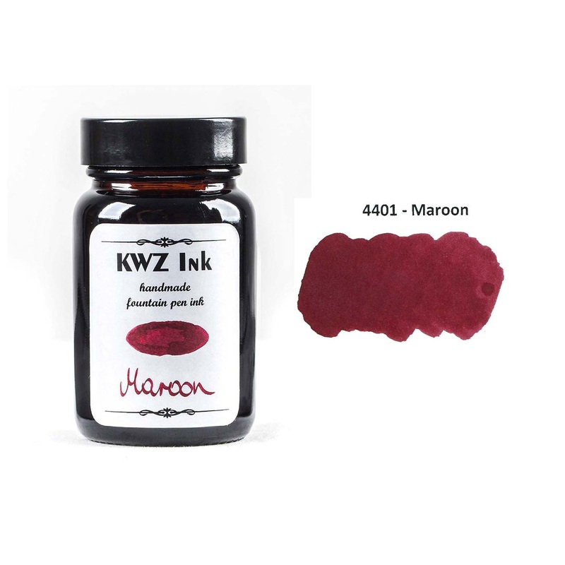 KWZ Standard Maroon Ink Bottle – 60ml