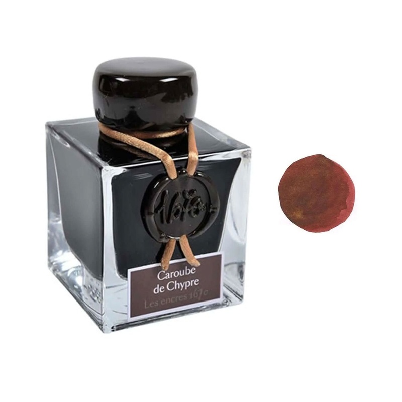 J. Herbin 1670 Anniversary Ink Bottle, Caroube De Chypre – 50ml