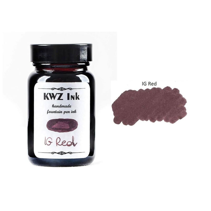 KWZ Iron Gall Red Ink Bottle – 60ml