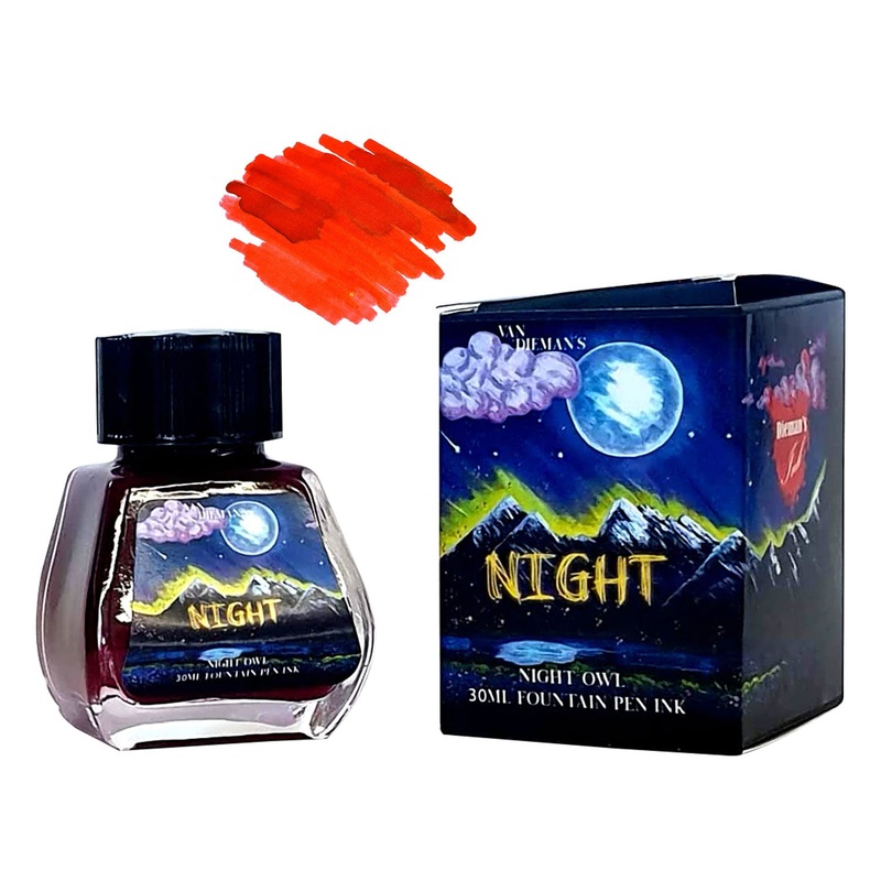 Van Dieman’s Night Ink Bottle, Night Owl – 30ml
