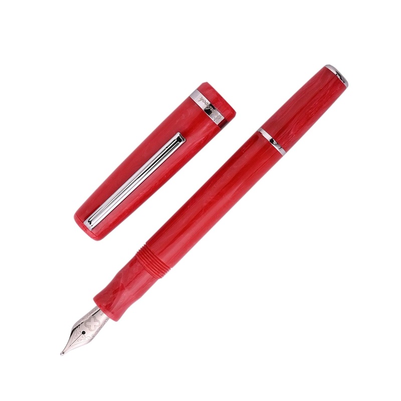 Esterbrook JR Pocket Fountain Pen – Carmin Red CT