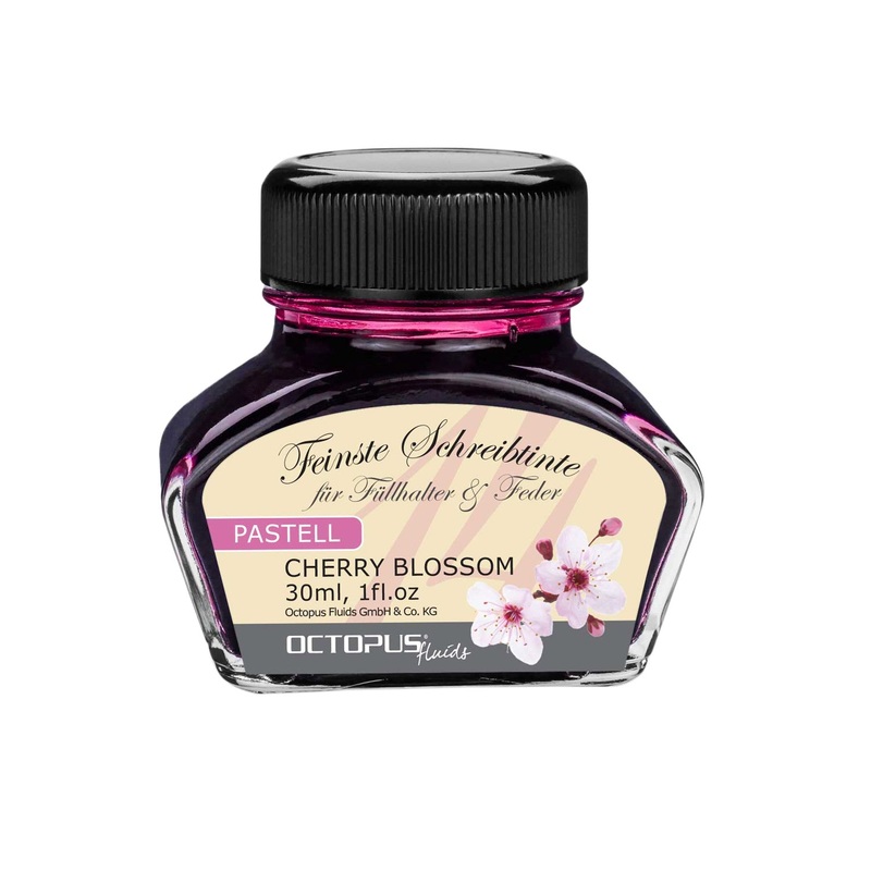 Octopus Pastel Cherry Blossom Ink Bottle – 30ml