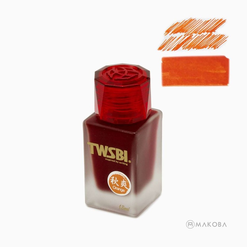 TWSBI 1791 Ink Bottle, Orange – 18ml