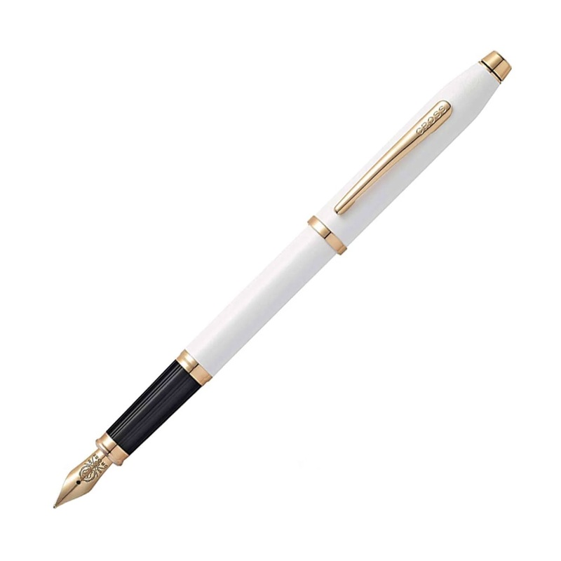 Cross Century II Fountain Pen – Pearlescent White RGT