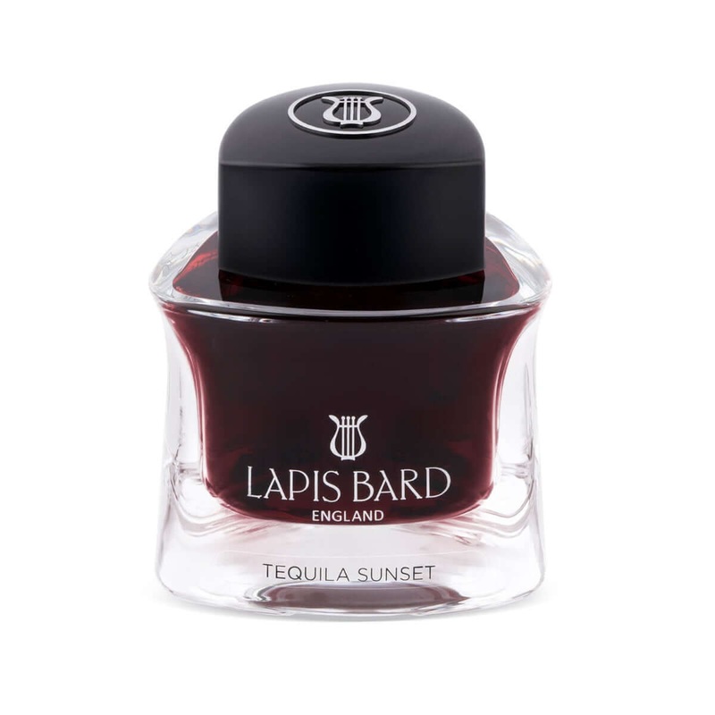 Lapis Bard Tequila Sunset Ink Bottle, Pink – 50ml