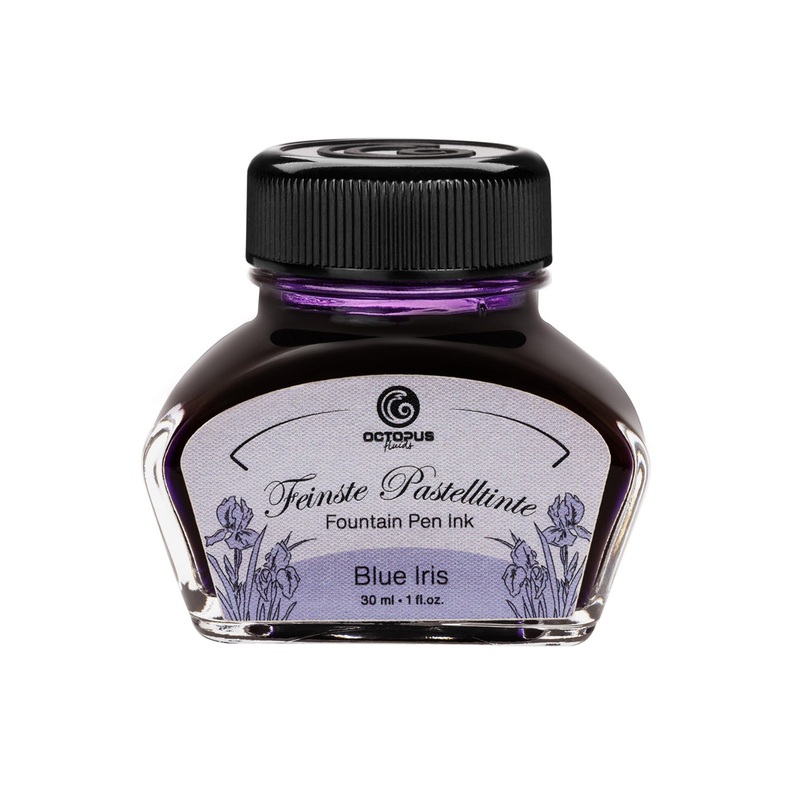 Octopus Pastel Blue Iris Ink Bottle – 30ml