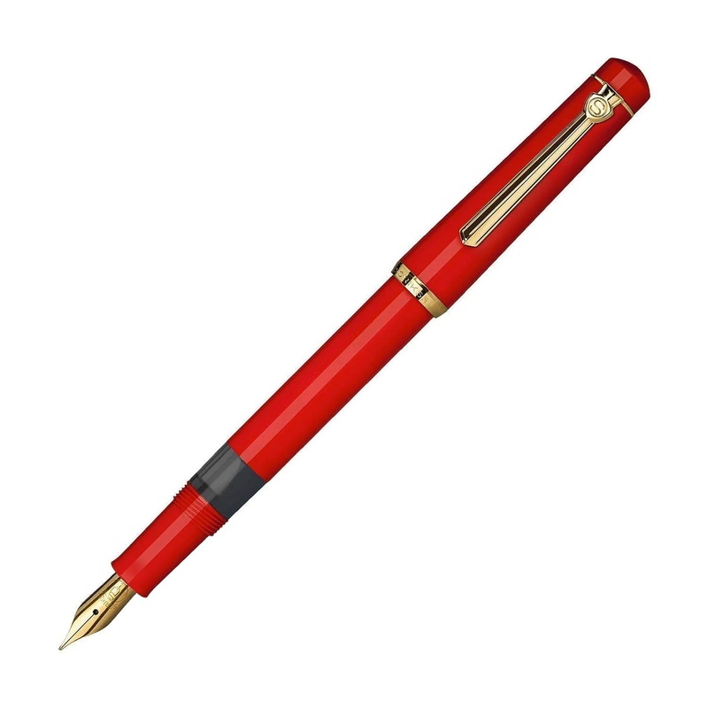 Scrikss 419 Fountain Pen – Red GT